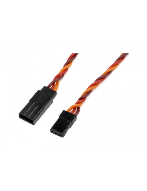 Servo Extension Lead Twisted JR HD 22AWG 50cm