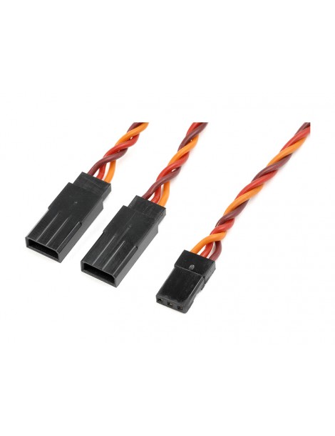 Servo Y-Lead Twisted JR HD 22AWG 30cm