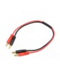 Charge Lead - banánky 14AWG 30cm