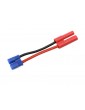 Power Adapter Lead EC3 Female - 4.0mm Gold Plated 14AWG