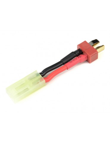 Power Adapter Lead Deans Male - Mini Tamiya Female 16AWG