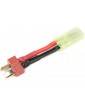 Power Adapter Lead Deans Male - Mini Tamiya Female 16AWG
