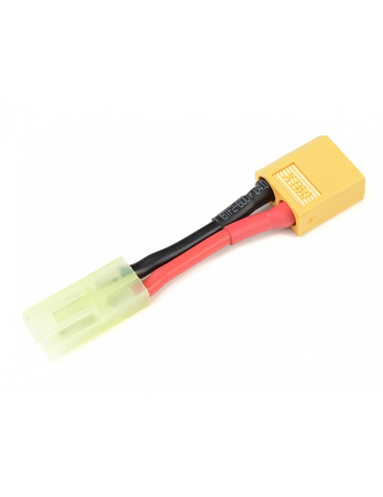 Power Adapter Lead XT-60 Female - Mini Tamiya Female 16AWG