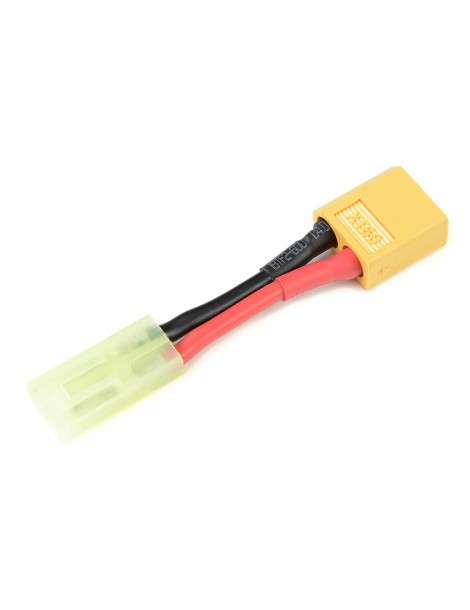 Power Adapter Lead XT-60 Female - Mini Tamiya Female 16AWG