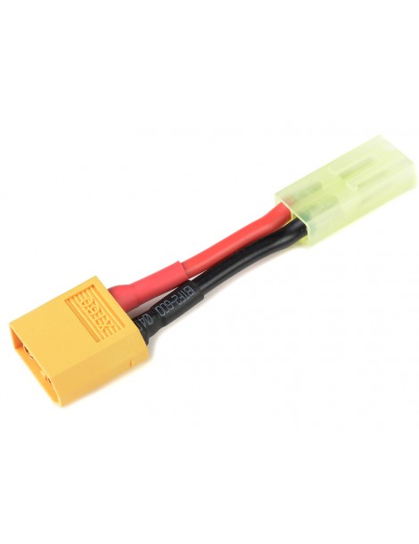 Power Adapter Lead XT-60 Female - Mini Tamiya Female 16AWG