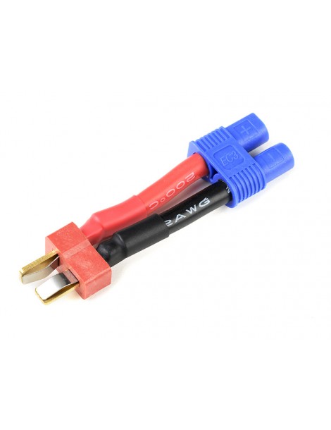 Power Adapter Lead Deans Male - EC3 Male 12AWG