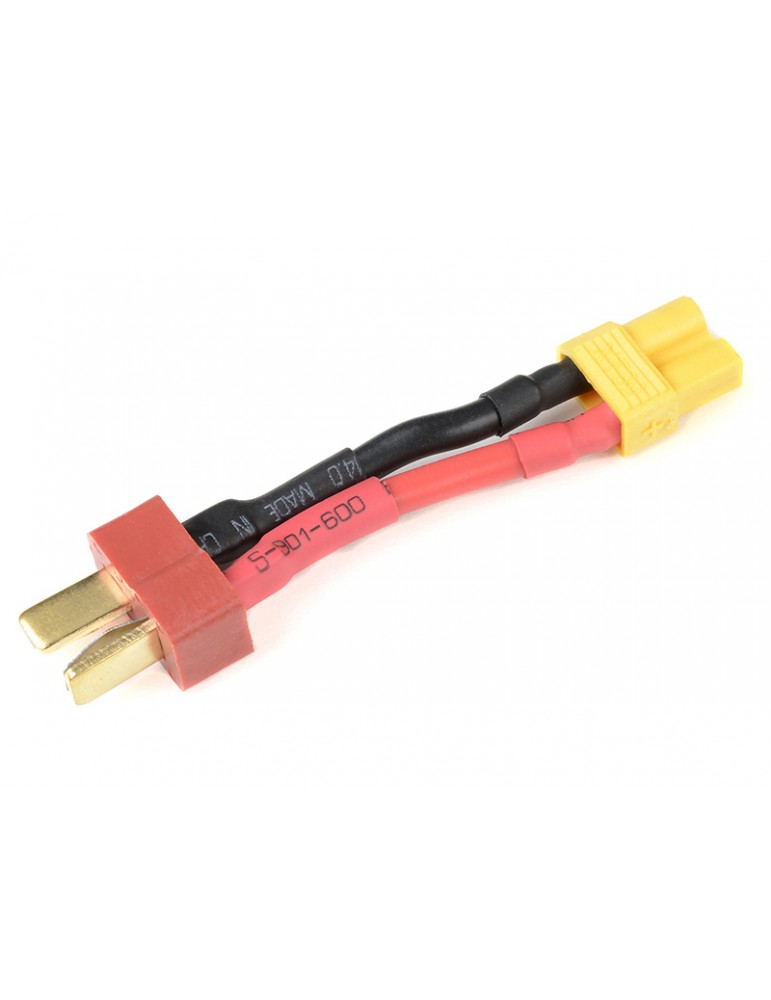 Power Adapter Lead Deans Male - XT-30 Male 14AWG