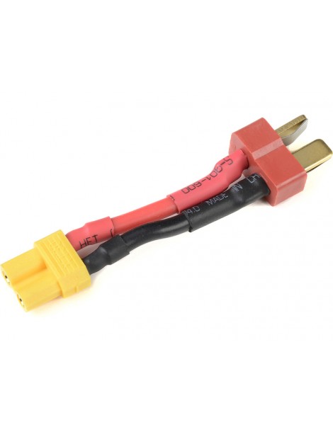 Power Adapter Lead Deans Male - XT-30 Male 14AWG