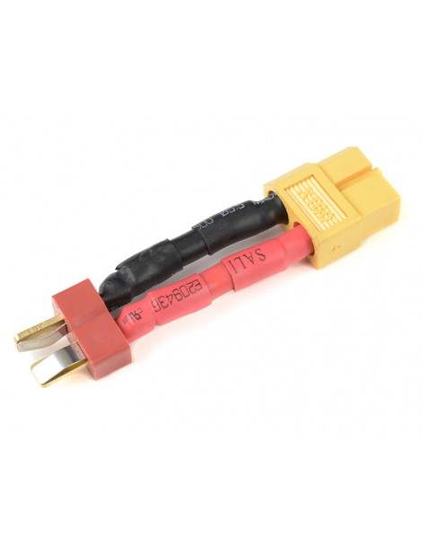 Power Adapter Lead Deans Male - XT-60 Male 12AWG