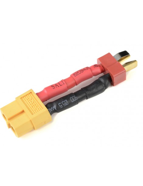 Power Adapter Lead Deans Male - XT-60 Male 12AWG