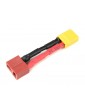 RC adapteris T Plug moteriška į XT30 vyriška jungtis su 14AWG laidu | CyborgShop