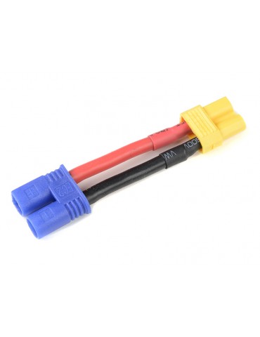 Power Adapter Lead EC2 Female - XT-30 Male 14AWG