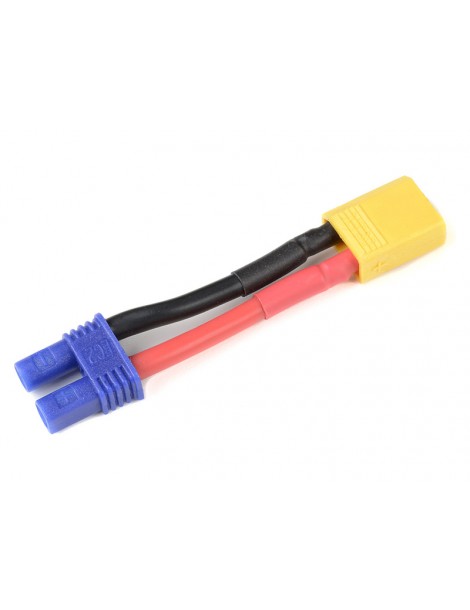 Power Adapter Lead EC2 Male - XT-30 Female 14AWG