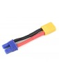 Power Adapter Lead EC2 Male - XT-30 Female 14AWG