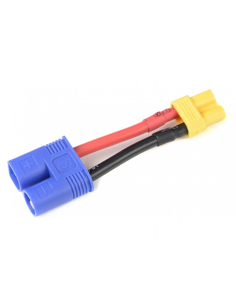 Power Adapter Lead EC3 Female - XT-30 Male 14AWG