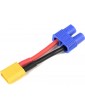 Power Adapter Lead EC3 Male - XT-30 Female 14AWG