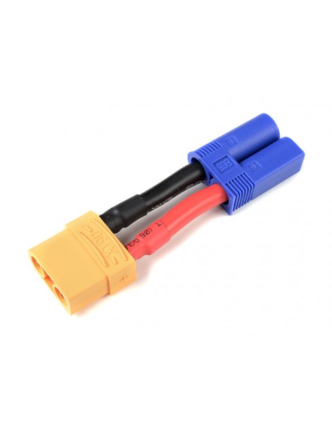 Power Adapter Lead EC5 Female - XT-90 Male 10AWG