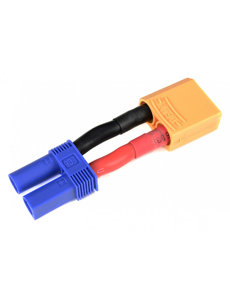 Power Adapter Lead EC5 Male - XT-90 Female 10AWG