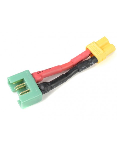 Power Adapter Lead XT-30 Male - MPX Female 14AWG