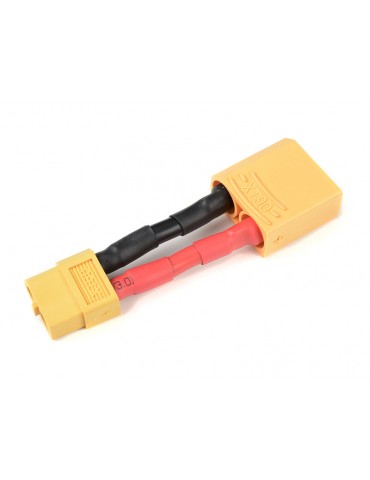 Power Adapter Lead XT-60 Male - XT-90 Female 12AWG