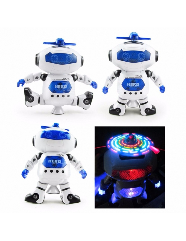 Šokantis robotas su garsu ir šviesomis Šokantis robotas su garsu ir šviesomis