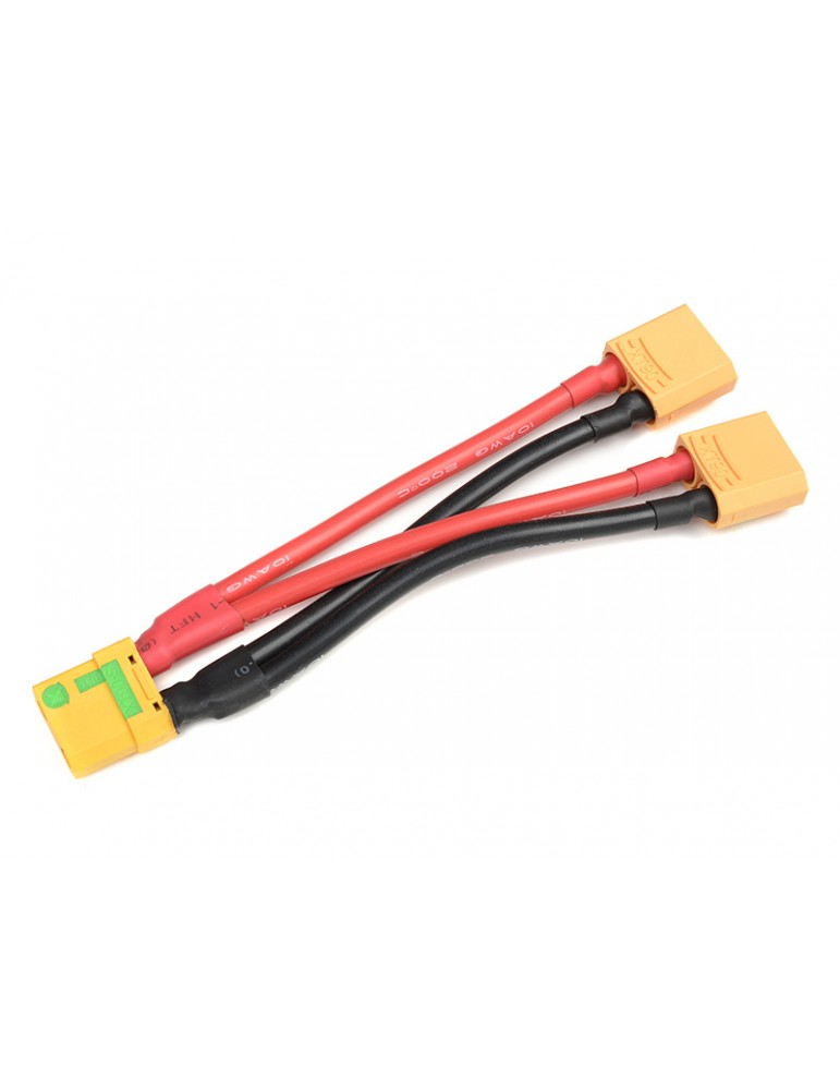 Power Y-Lead Parallel XT-90 Anti-Spark 10AWG 12cm