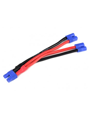 Power Y-Lead Parallel EC3 12AWG 12cm