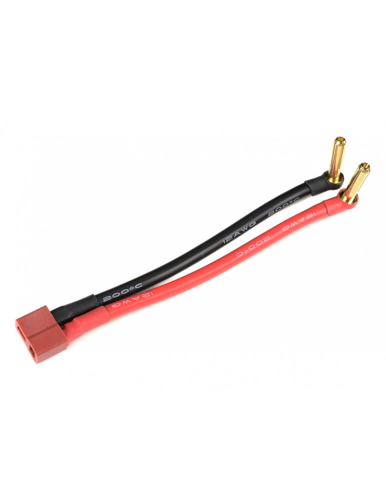 Battery Adapter Lead 4.0mm Gold Plated - Deans Female
