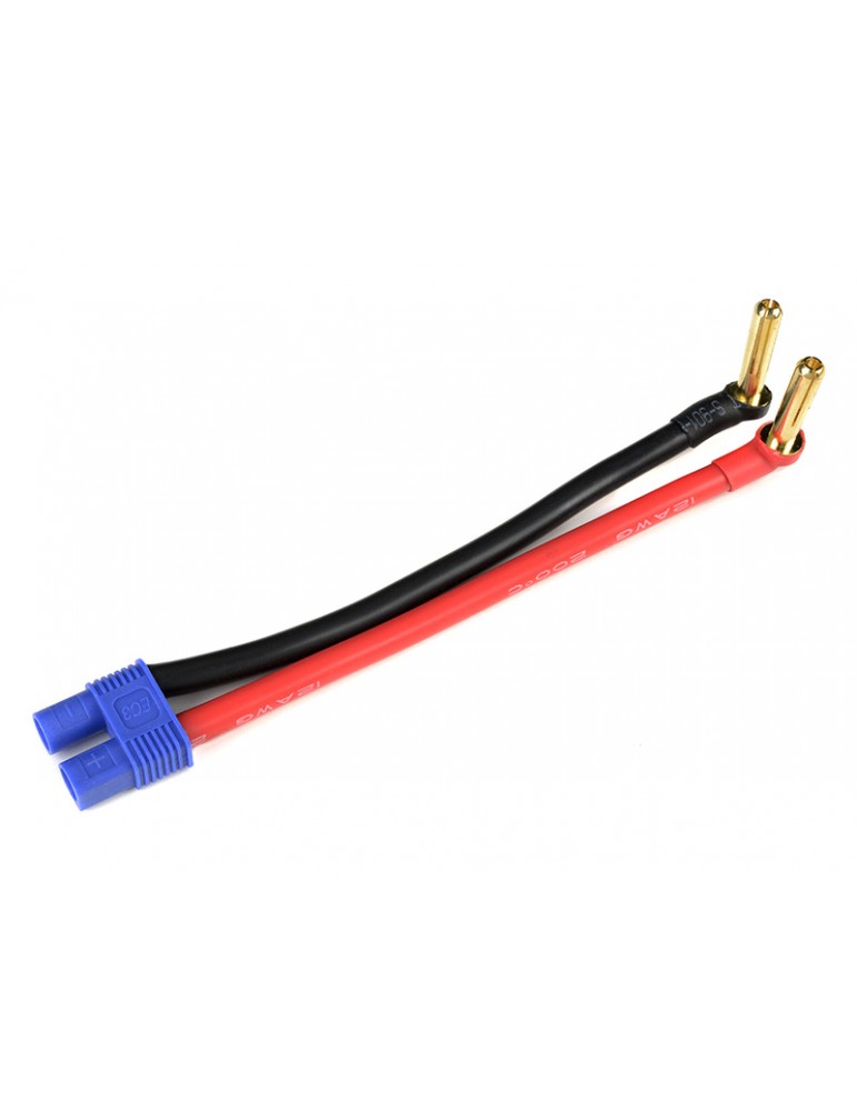 Battery Adapter Lead 4.0mm Gold Plated - EC3 Male
