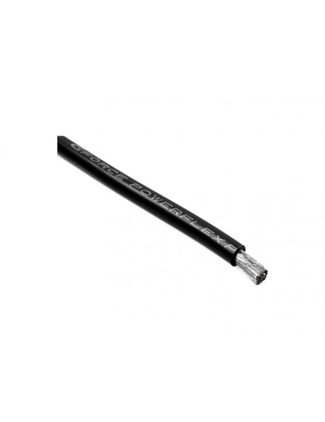 Silicone Wire Powerflex 8AWG Black (1m)