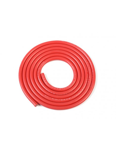 Silicone Wire Powerflex 14AWG Red (1m)