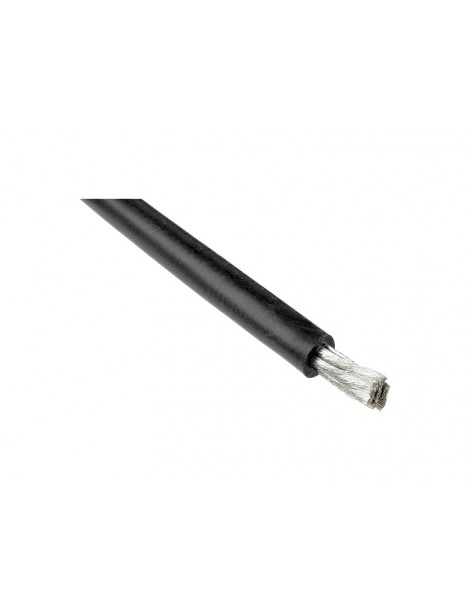 Silicone Wire Powerflex 14AWG Black (1m)