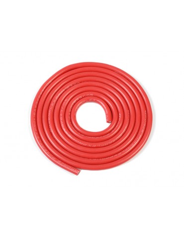 Silikoninis laidas „Powerflex“ 16AWG raudonas (1 m)