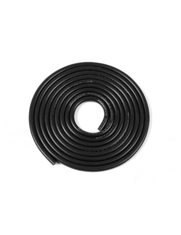Silicone Wire Powerflex 18AWG Black (1m)
