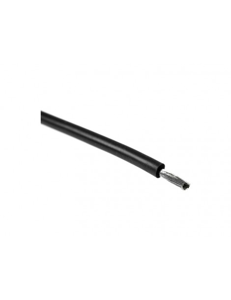 Silicone Wire Powerflex 20AWG Black (1m)