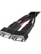 Balancer Adapter Lead 6S-XH - 2x 2S-XH 22AWG 30cm