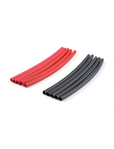 Shrink Tubing 2.4mm Red + Black (10)