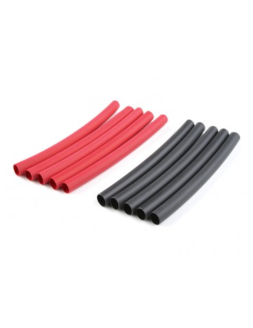 Shrink Tubing 4.7mm Red + Black (10)