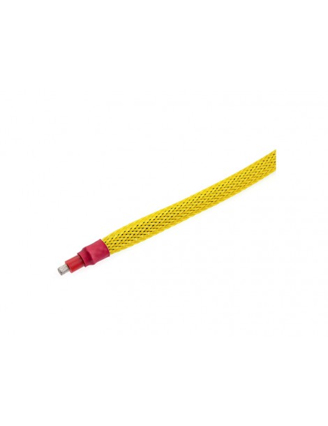 Wire Protection Sleeve Braided 6mm Yellow (1m)