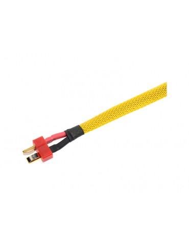 Wire Protection Sleeve Braided 6mm Yellow (1m)