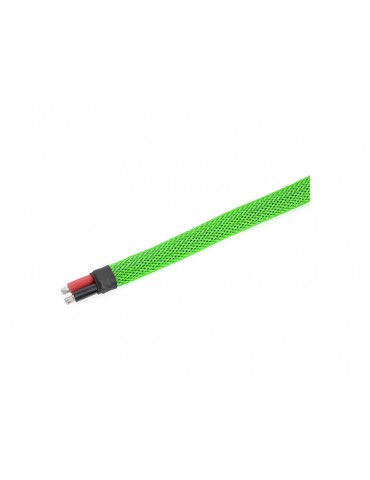 Wire Protection Sleeve Braided 6mm Green (1m)