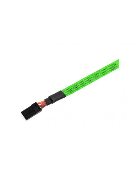 Wire Protection Sleeve Braided 6mm Green (1m)