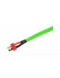 Wire Protection Sleeve Braided 6mm Green (1m)