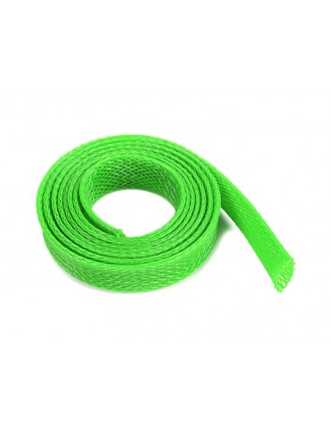 Wire Protection Sleeve Braided 10mm Green (1m)