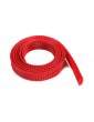 Wire Protection Sleeve Braided 14mm Red (1m)