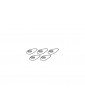 Streamline Washer - M5 Screws (5)