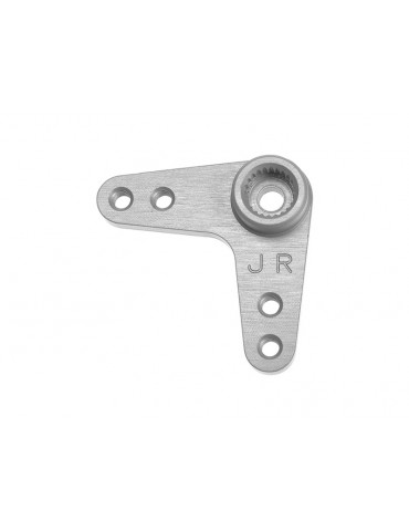 Precision Aluminium Servo Horn - 7075 T-6 Alloy - Double 90 Deg. 26mm - 23T JR