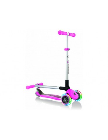 Globber - Scooter Primo Foldable Lights Sky Blue