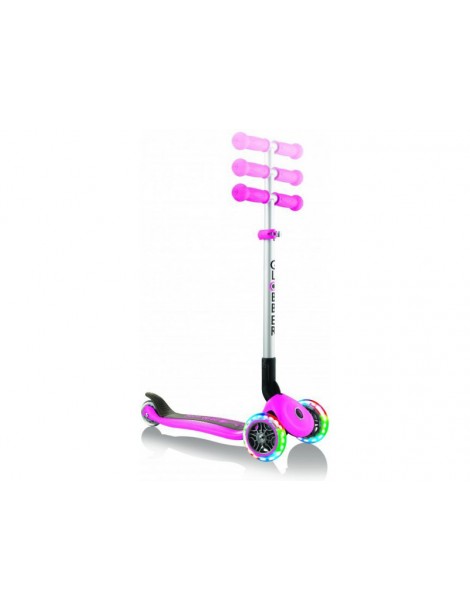 Globber - Scooter Primo Foldable Lights Sky Blue
