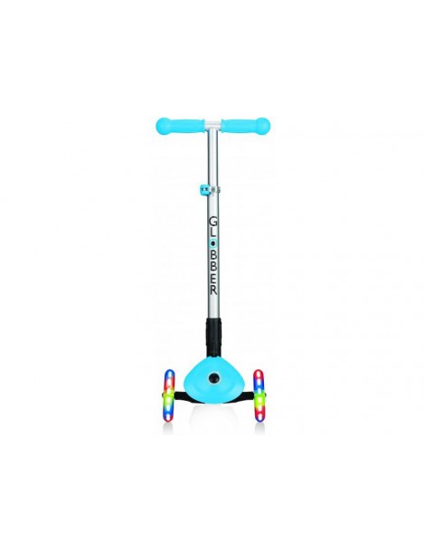 Globber - Scooter Primo Foldable Lights Sky Blue